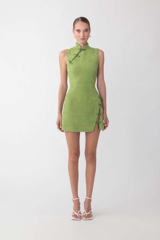 Ines Tweed Mini Dress